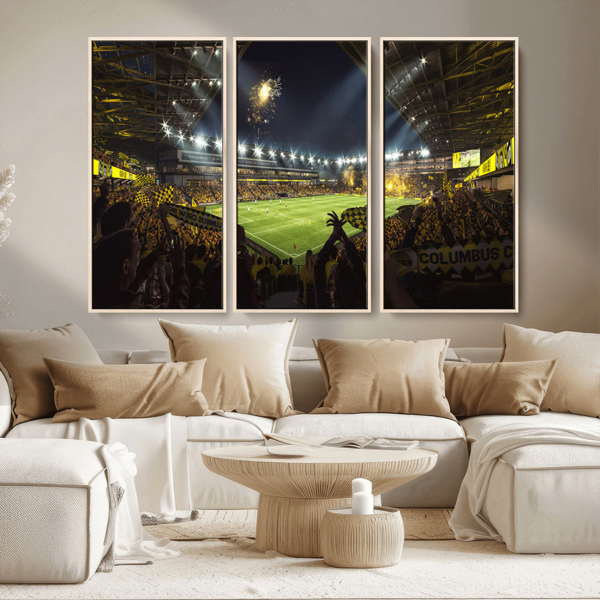 Columbus Crew Soccer Team Print - Columbus Crew Stadium Wall