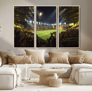 Columbus Crew Soccer Team Print - Columbus Crew Stadium Wall