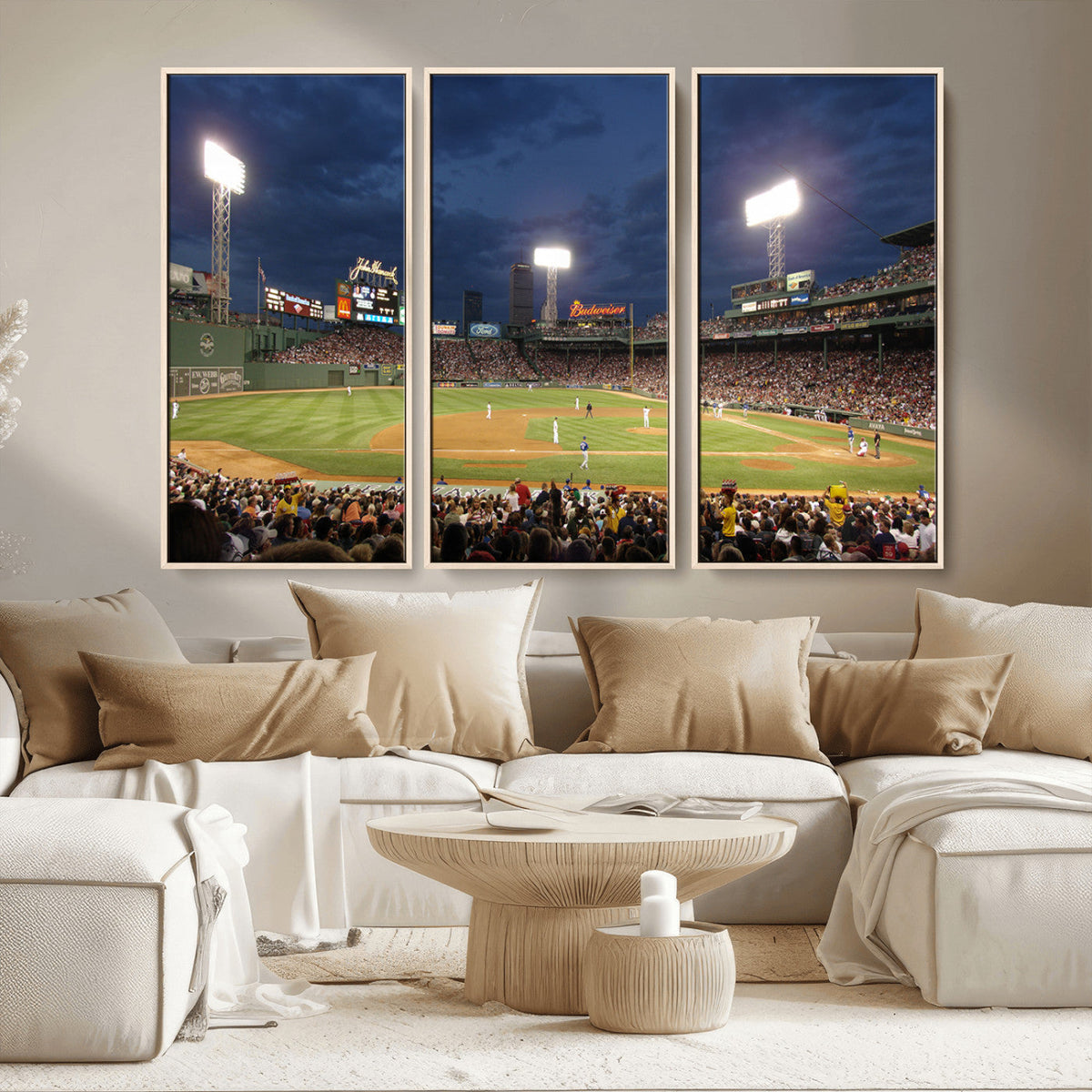 Boston Red Sox Baseball Team Print Canvas - Massachusetts