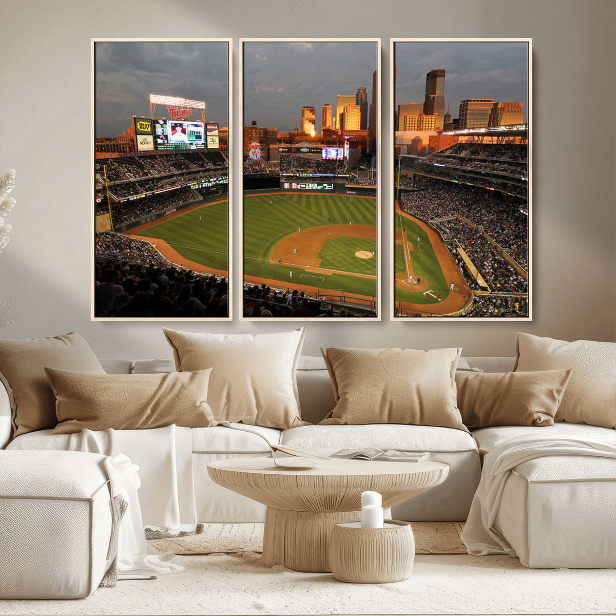 Minnesota Twins Baseball Team Print - Minneapolis Target