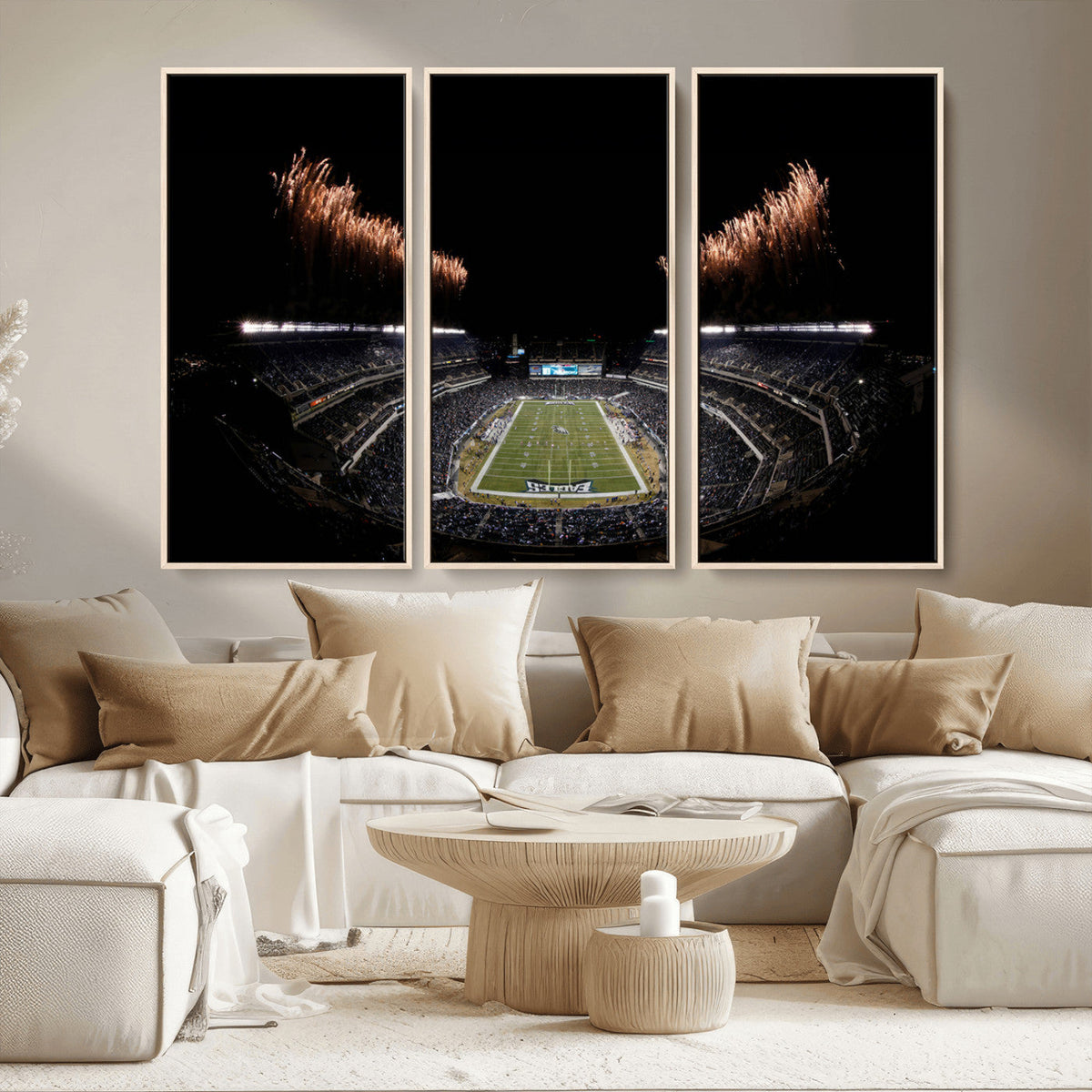 Eagles Field Stadium Wall Art | Philadelphia Eagles Football