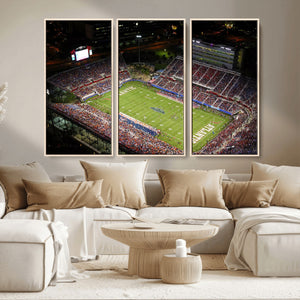 Florida Atlantic University Owls Canvas Print, Football Team