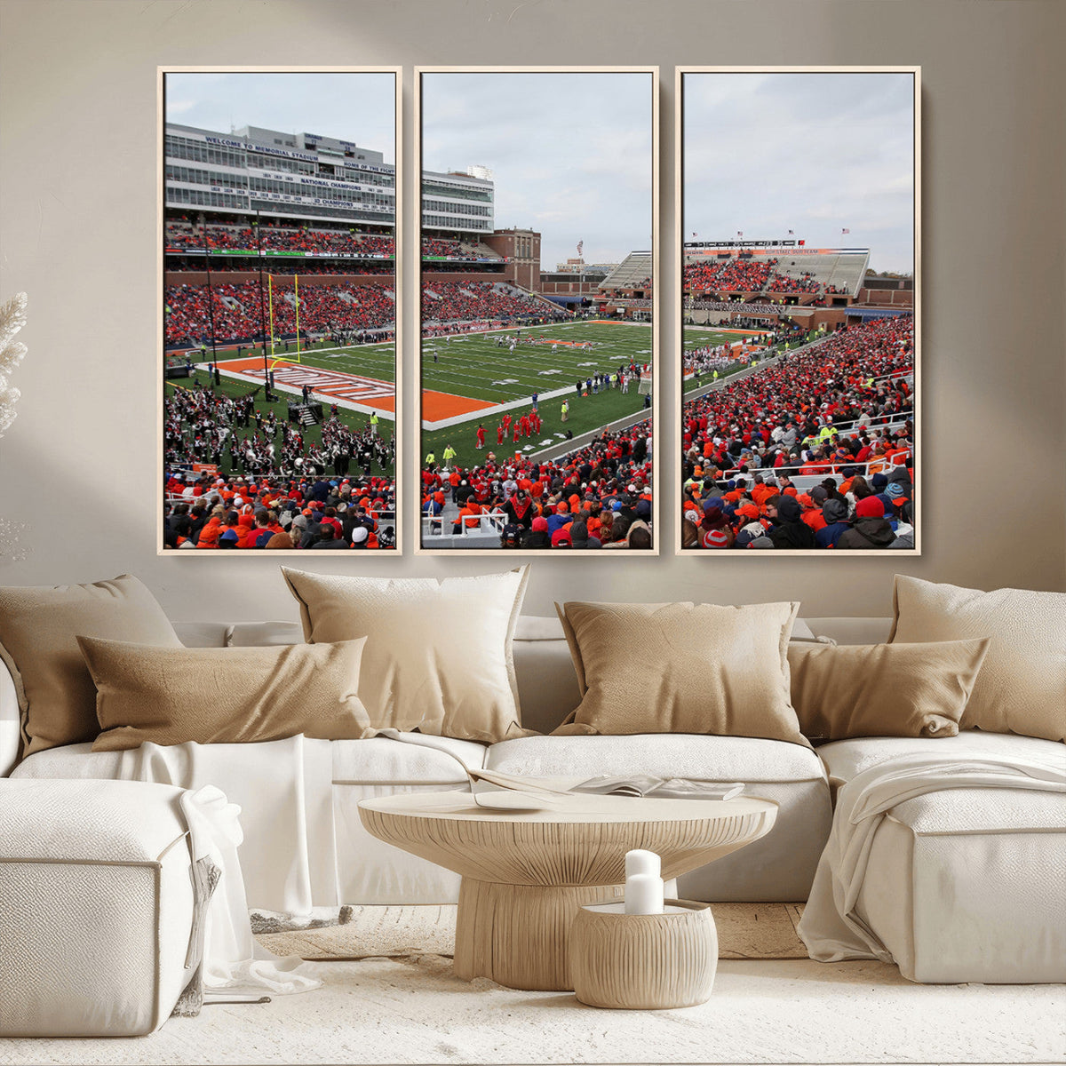 University of Illinois Fighting Illini Football Team Print -