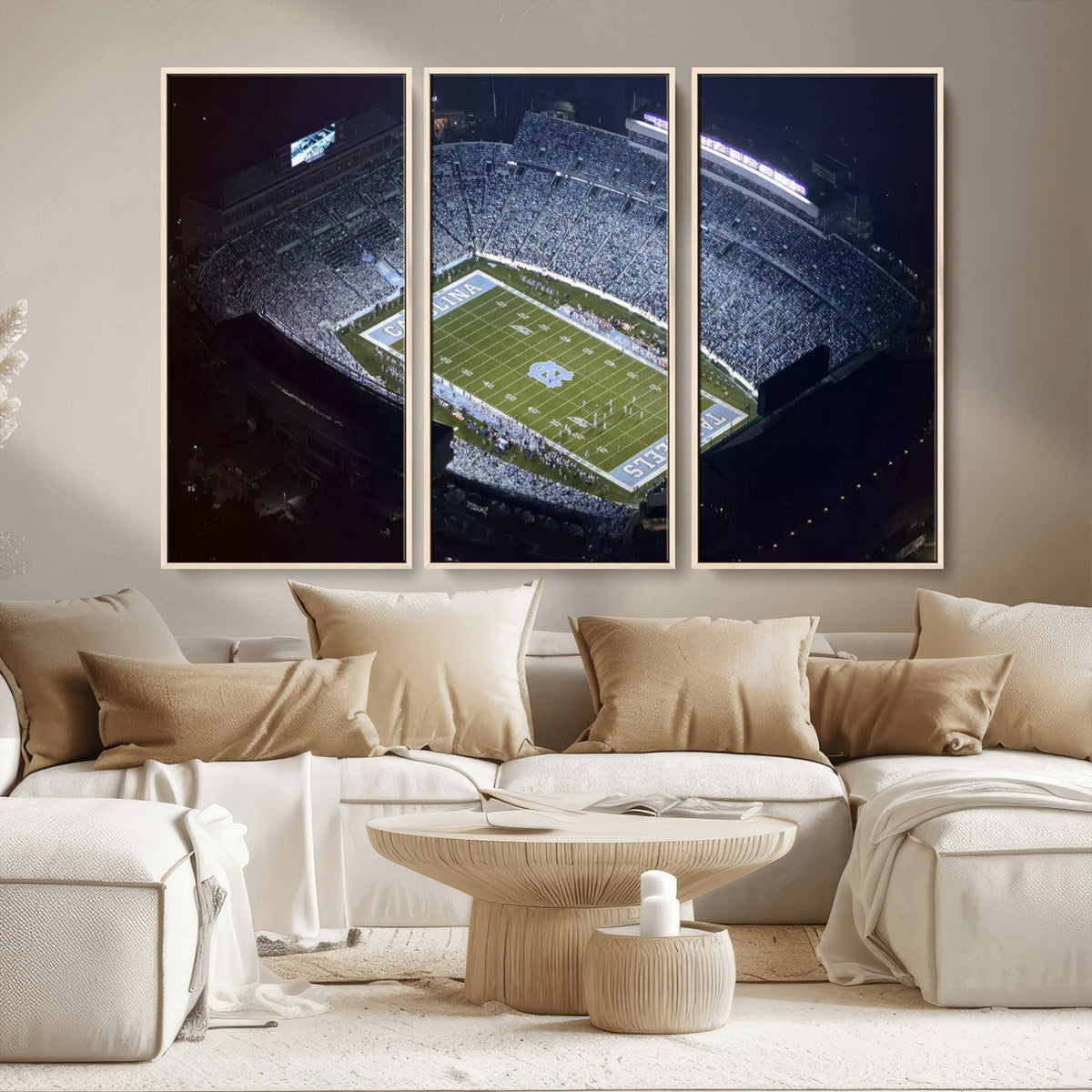 University of North Carolina Tar Heels Football Team Print -