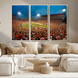 Clemson University Tigers Football Team Print - Clemson