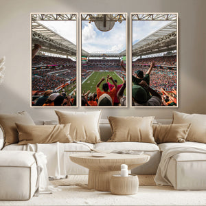 Miami Hurricanes Football Team Wall Art Print - Miami Hard