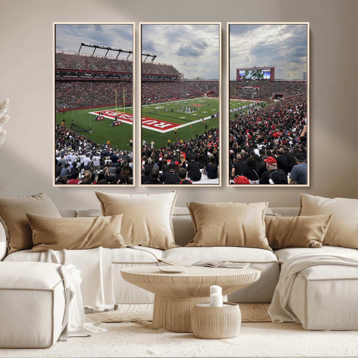 Rutgers Scarlet Knights Football Team Print - SHI Stadium,