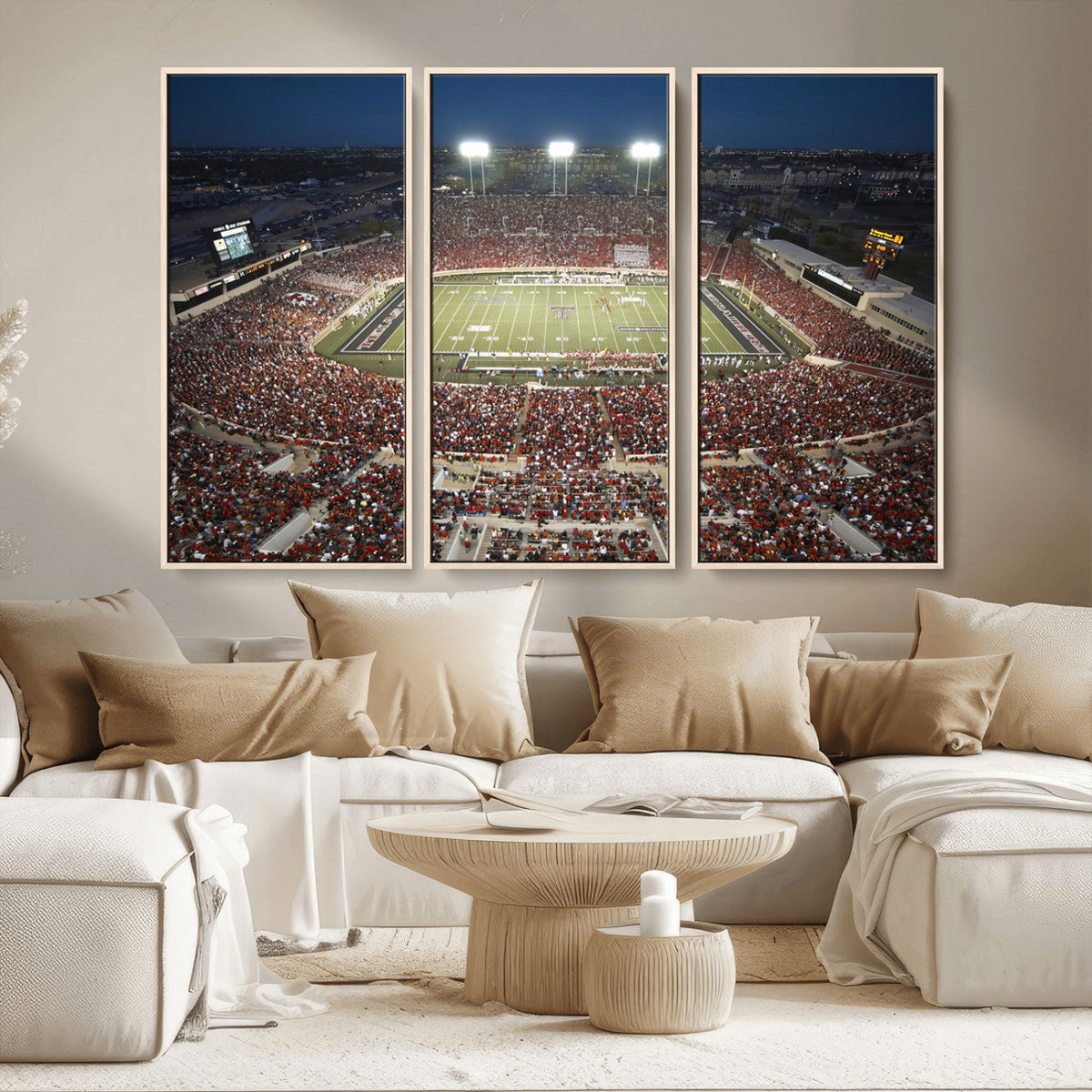 Texas Tech Red Raiders Football Team Print - Lubbock Jones