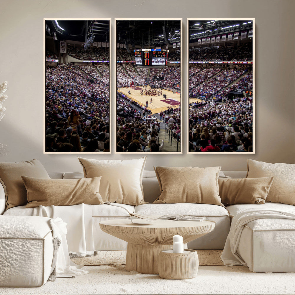 University of Nebraska Cornhuskers Basketball Team Print -