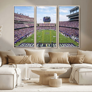 TCU Horned Frogs Football Team Print - Fort Worth Amon G.