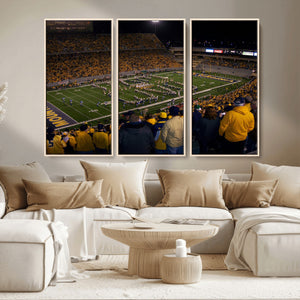 West Virginia Uni Mountaineers Football Team Print - Milan