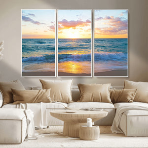 Coastal Wall Art - Vintage World Map Canvas Print with