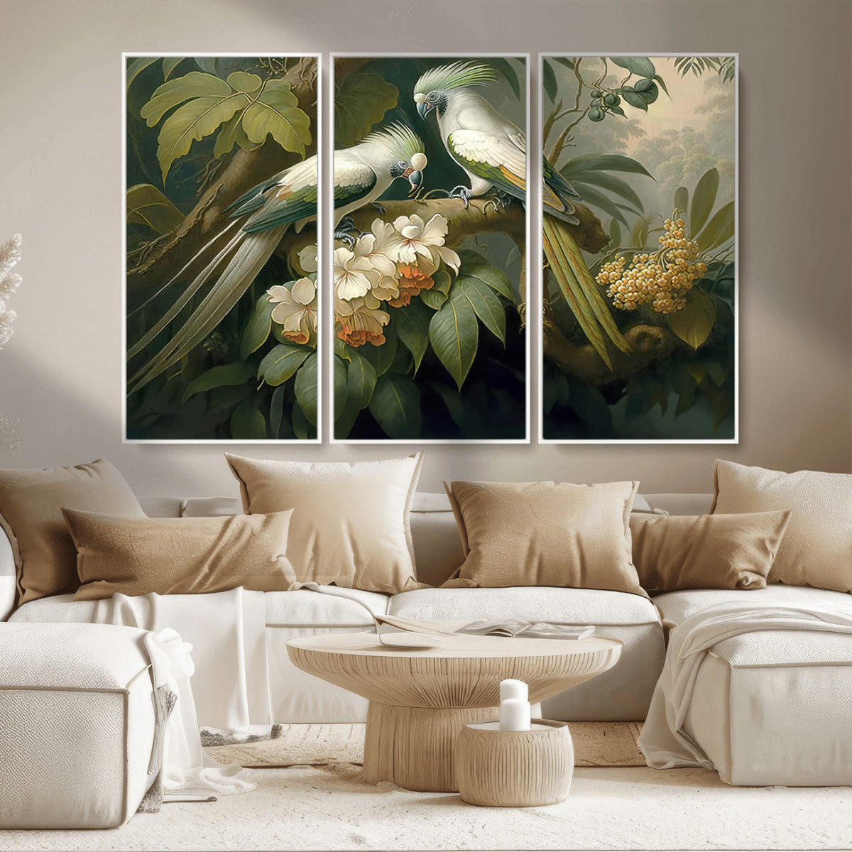 Tropical Paradise Print Wall Art Stunning Artwork of a