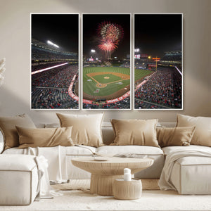 Fireworks at Angel Stadium – Los Angeles Angels Canvas