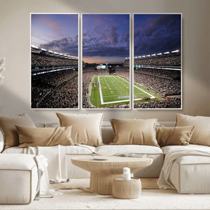 New England Patriots Football Team Print - Foxborough