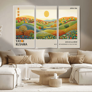 Yayoi Kusama Wall Art Print – Yayoi Kusama Wabi Sabi