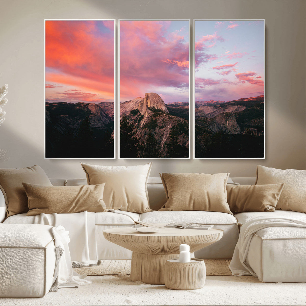 Half Dome Wall Art Canvas Print – Framed Yosemite National