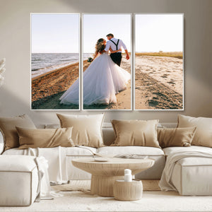 Framed Custom Canvas Print - Personalized Wall Art for Home