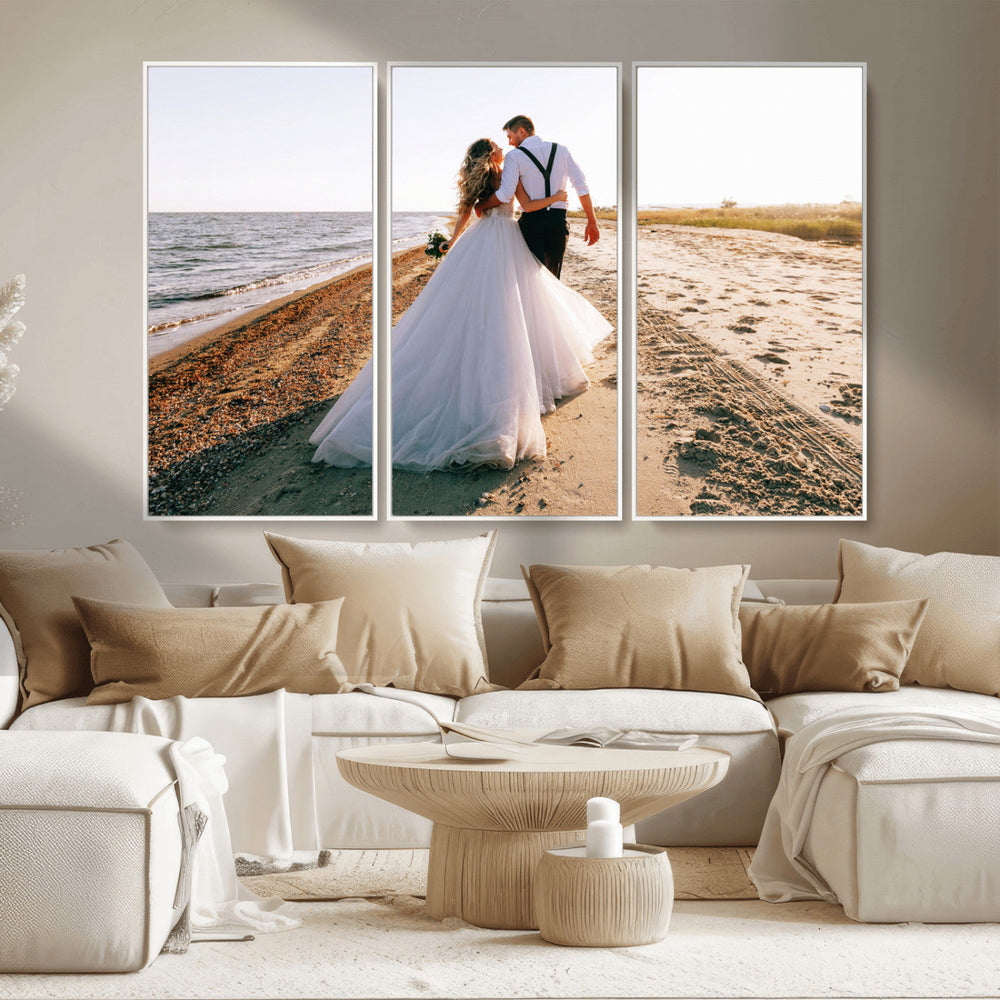 Personalized Custom Photo Wall Art Canvas Print, Unique