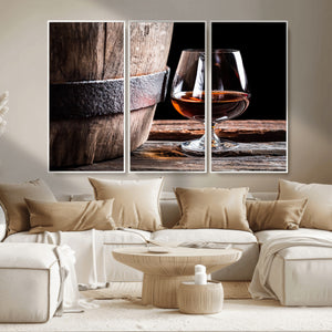Scots Whiskey Wall Art Canvas Print