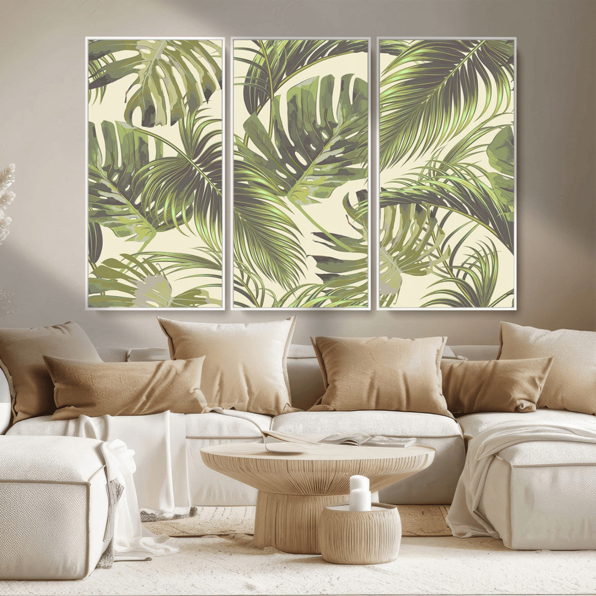 Palm Leaves Canvas Print