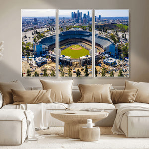 Los Angeles Dodgers Dodger Stadium Wall Art Canvas Print -