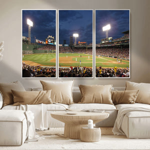 Boston Red Sox Baseball Team Print Canvas - Massachusetts