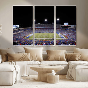 Buffalo Bills Wall Art - Buffalo Bills Stadium Canvas Print,