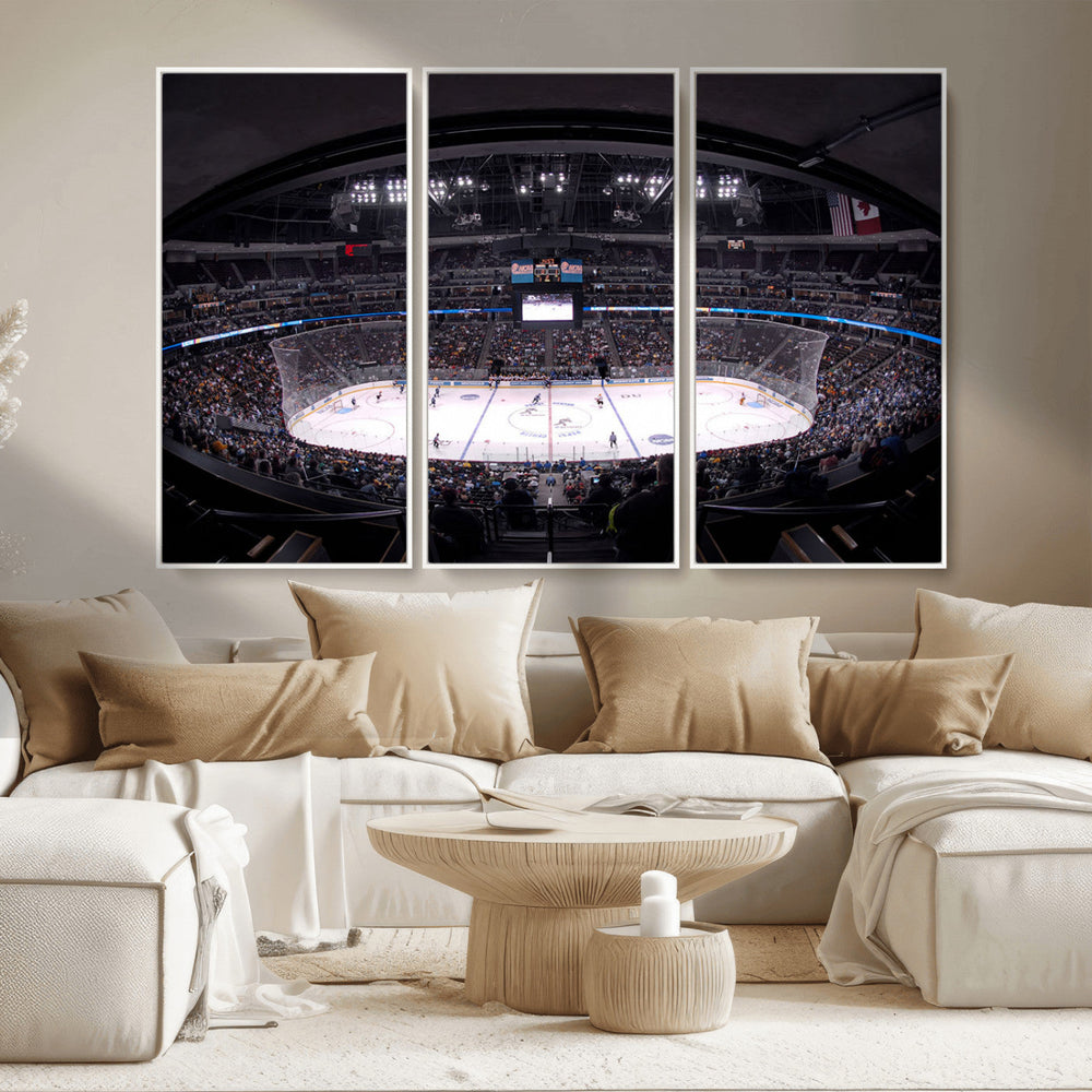 Ball Arena Denver Colorado Avalanche Hockey Team Wall Art