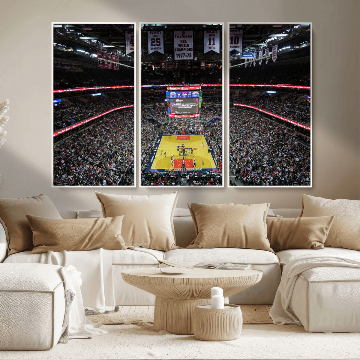 Capital One Arena Stadium Wall Art | Canvas Print | Ready to