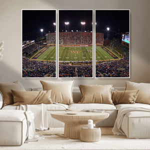 Demon Deacons Print Canvas, Football Team Print -