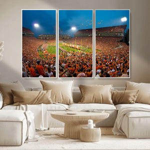 Clemson University Tigers Football Team Print - Clemson