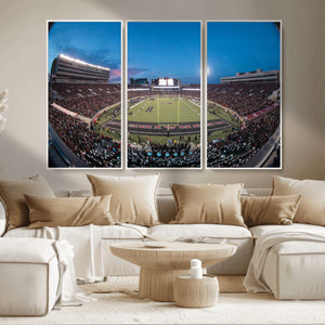 Texas Tech Red Raiders Canvas, Framed Football Team Print -