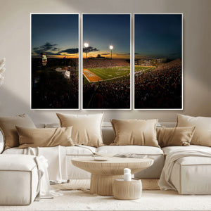 Ball State Cardinals Football Team Print - Muncie Scheumann