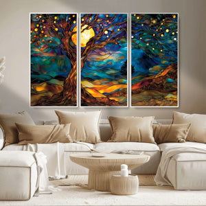 Tree of Life Wall Art - Yggdrasil Tree of Life Canvas Print