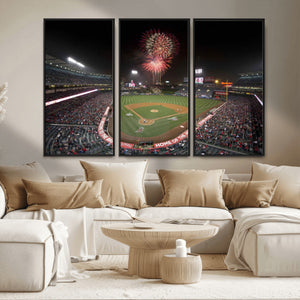Fireworks at Angel Stadium – Los Angeles Angels Canvas