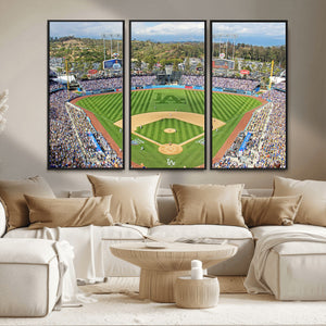Citi Field Wall Art Print | 3-Panel New York Mets Baseball