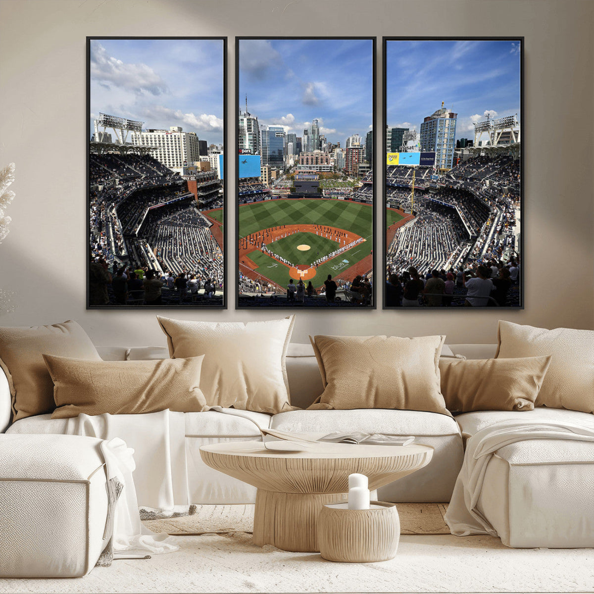 San Diego Padres Baseball Team Print - Petco Park Stadium