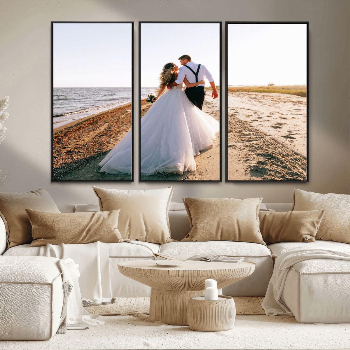 Framed Custom Canvas Print - Personalized Wall Art for Home