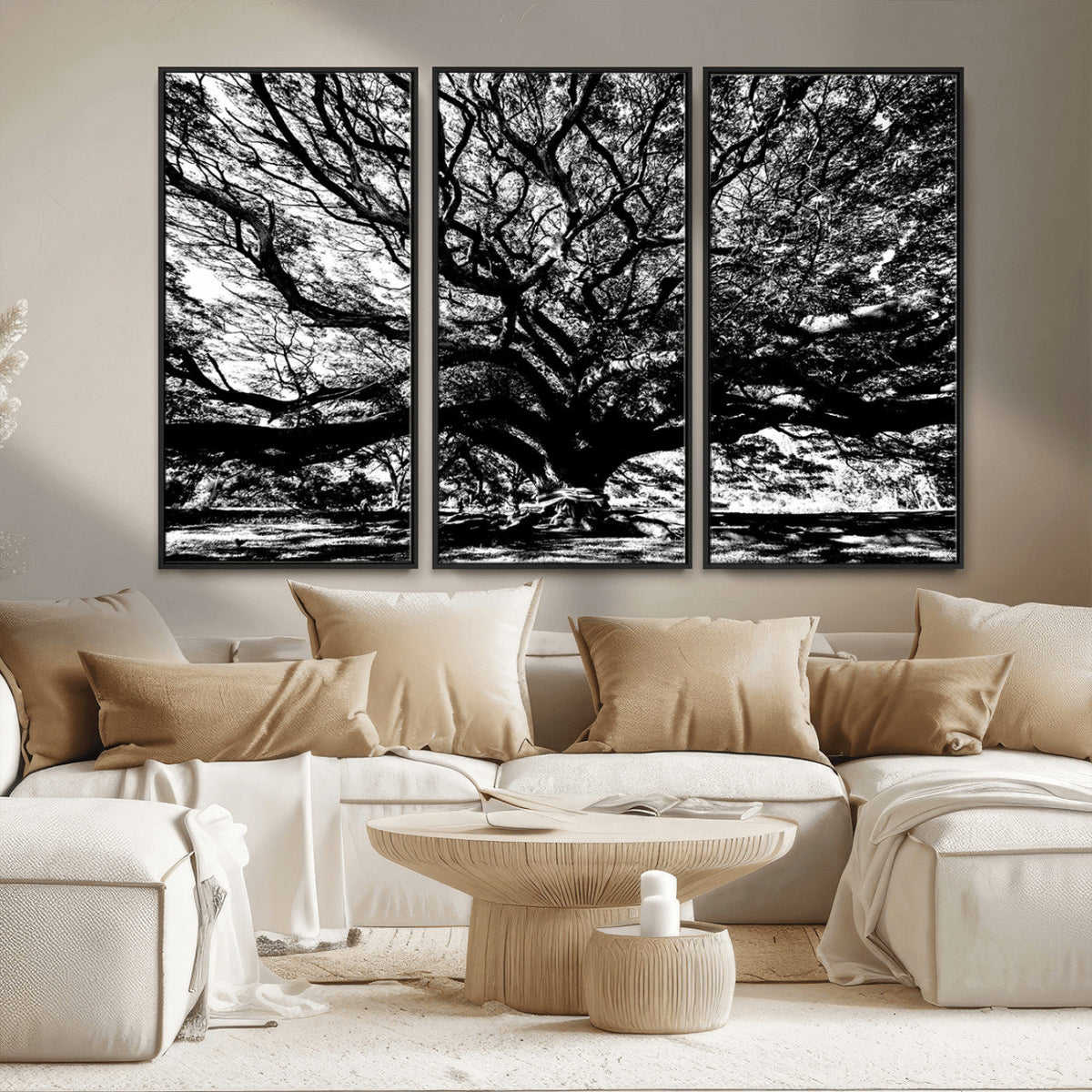 Mighty Angel Oak Wall Art | Angel Oak Tree Art Print
