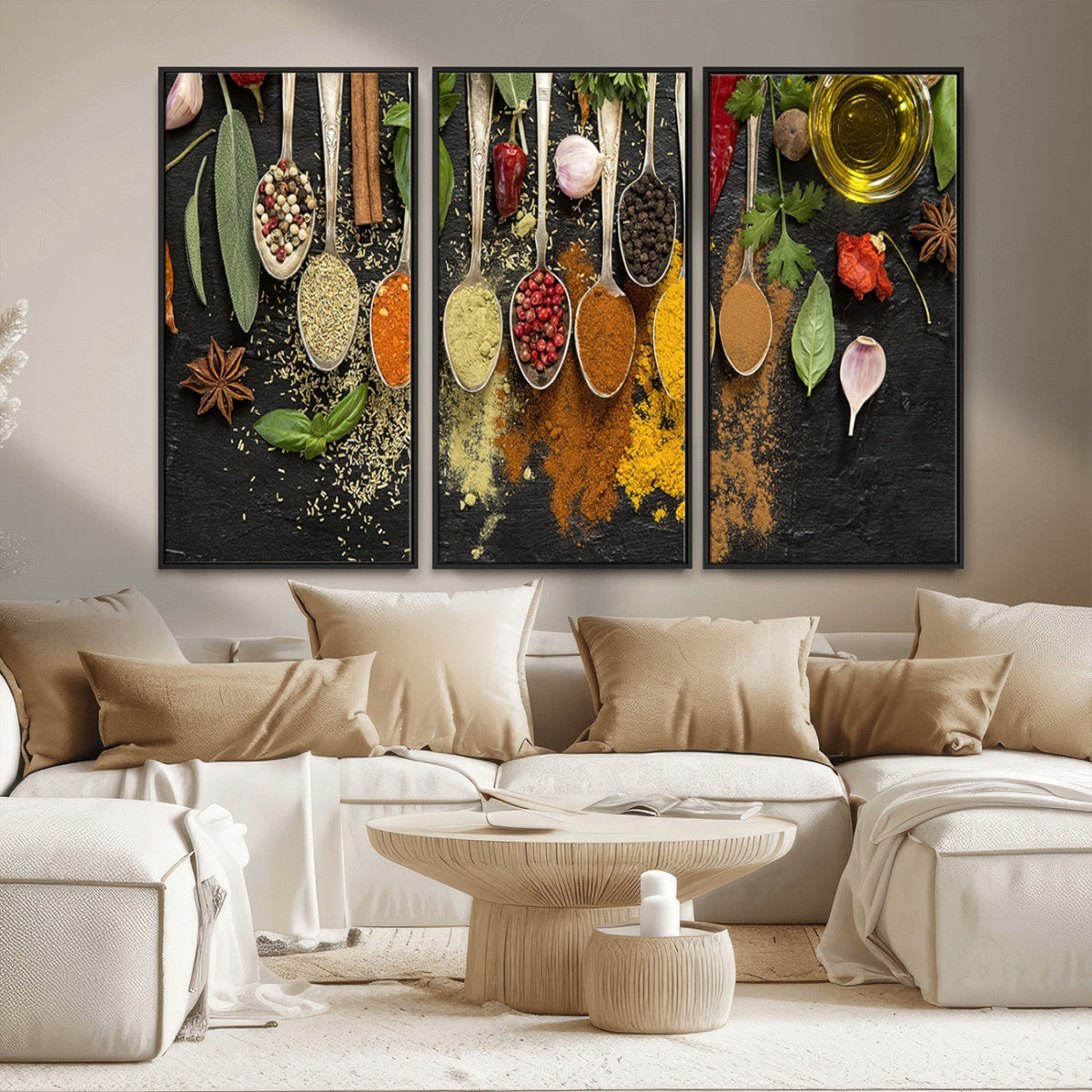 Spices Wall Art Canvas Print