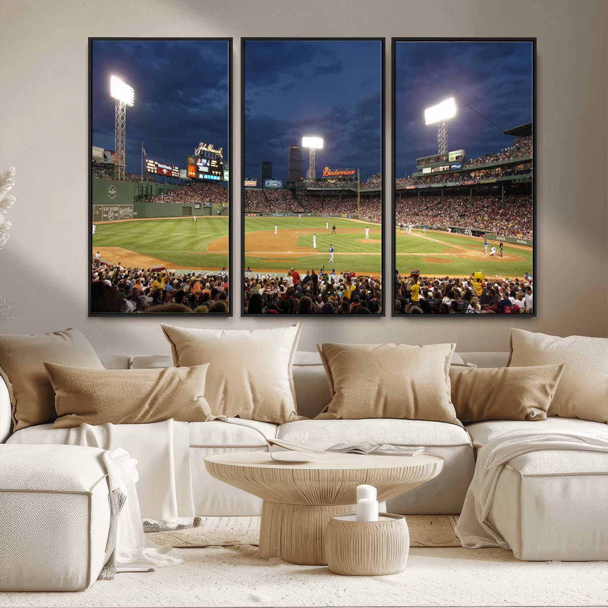 Boston Red Sox Baseball Team Print Canvas - Massachusetts