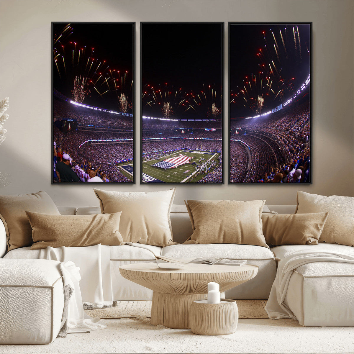 New York Giants Football Team Print - East Rutherford