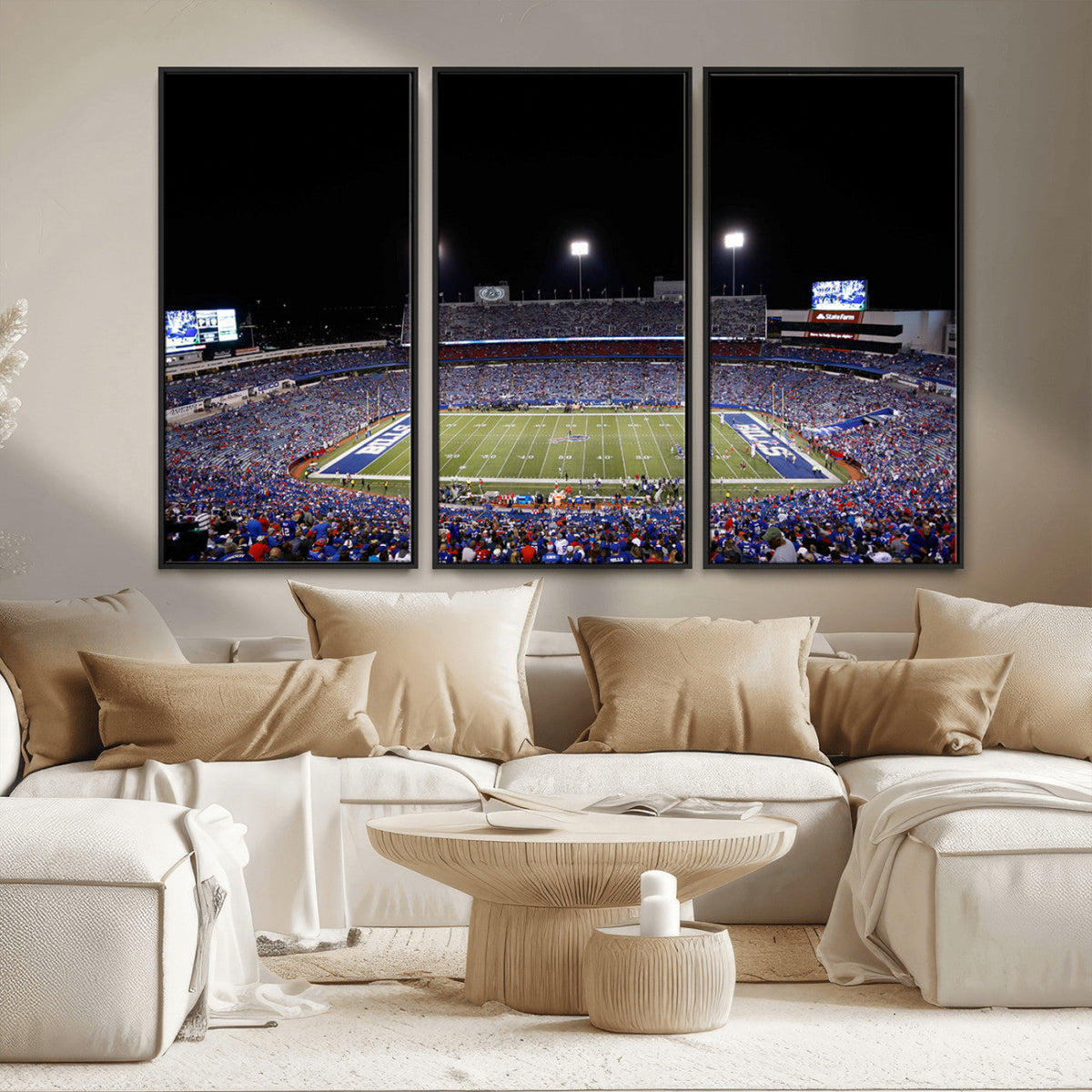 Buffalo Bills Wall Art - Buffalo Bills Stadium Canvas Print,