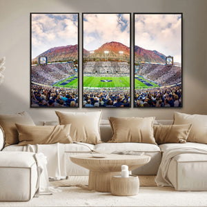 Brigham Young University Cougars Football Team Print - Provo