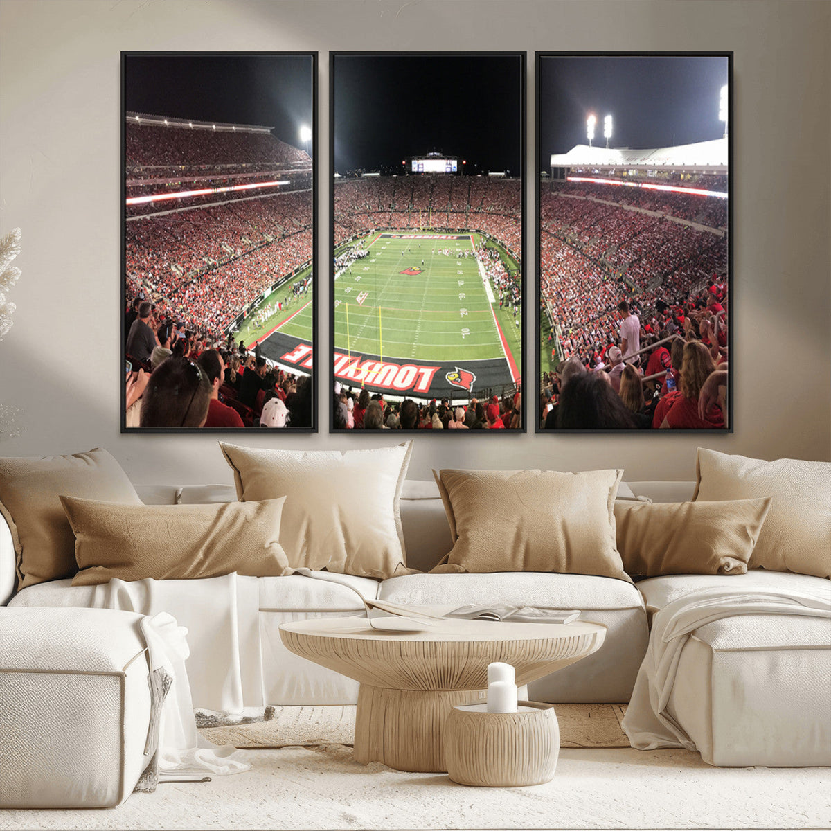 University of Louisville Cardinals Football Team Print -