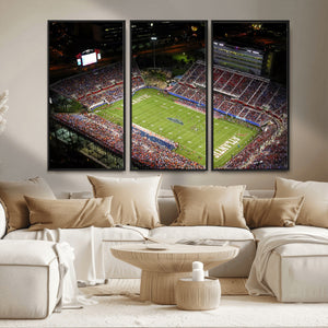 Florida Atlantic University Owls Canvas Print, Football Team
