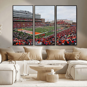 University of Illinois Fighting Illini Football Team Print -