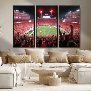 University of Nebraska Cornhuskers Football Team Print -
