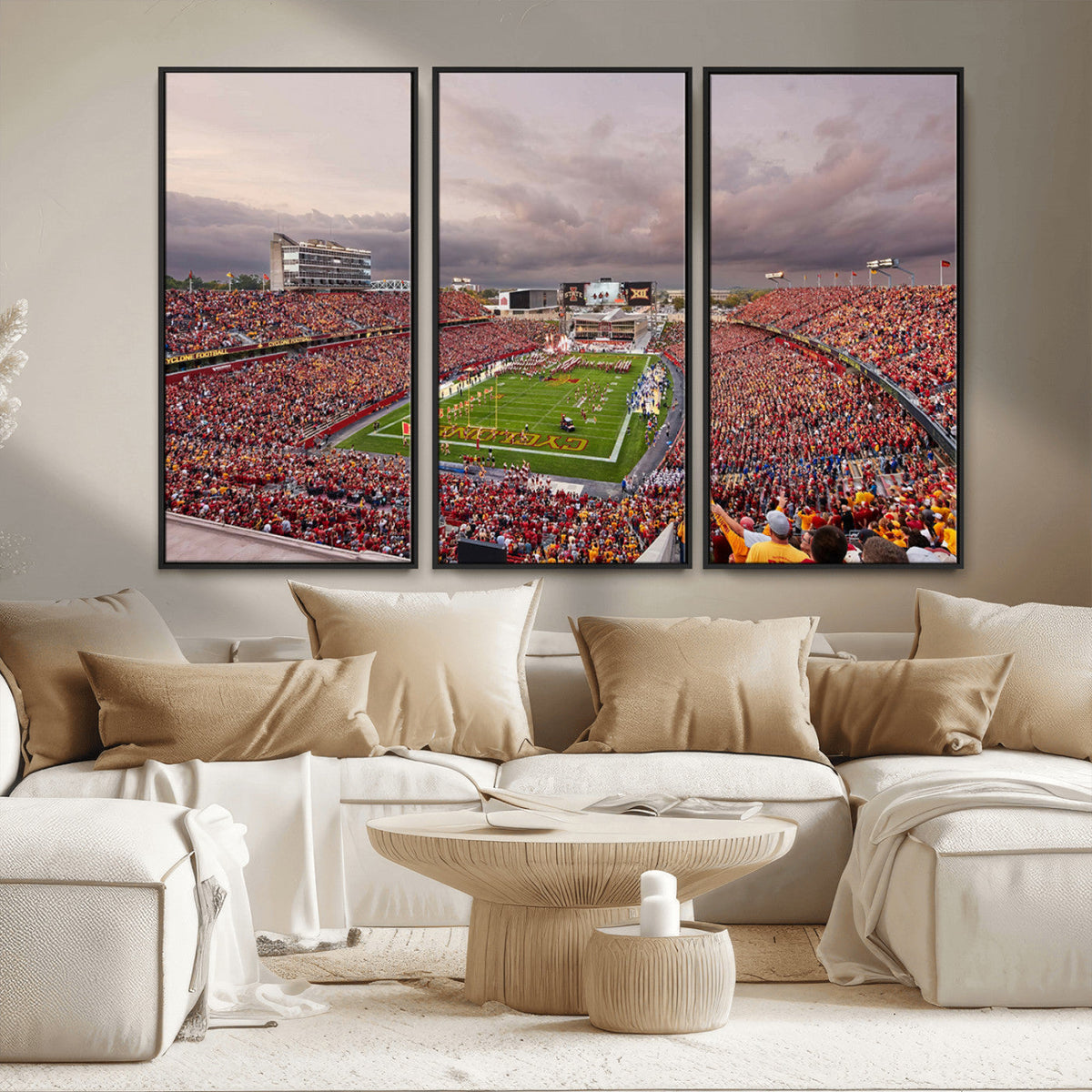 Iowa State University Cyclones Football Team Print - Ames